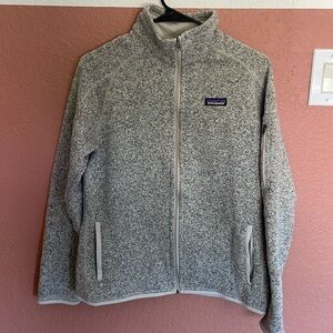 Women's Patagonia Jacket, Full Zip, Size L, Pelican